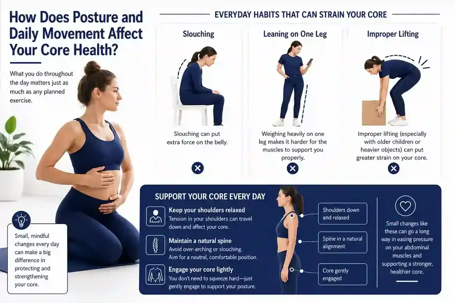 How Does Posture and Daily Movement Affect Your Core Health Coombe Bissett?