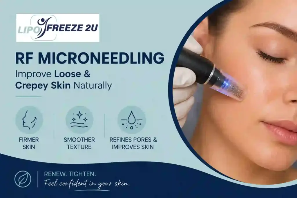 Can RF Microneedling Help Improve Loose and Crepey Skin Coombe Bissett?